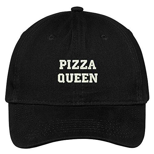 Trendy Apparel Shop Pizza Queen Embroidered Low Profile Adjustable Cap Dad Hat