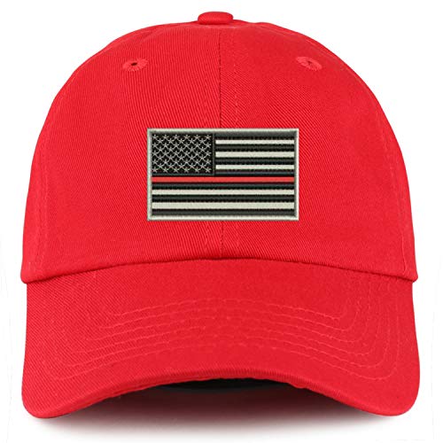 Trendy Apparel Shop Youth USA TRL Flag Unstructured Cotton Baseball Cap