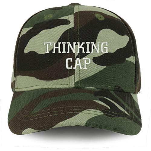 Trendy Apparel Shop Thinking Cap Embroidered Youth Size Kids Structured Baseball Cap