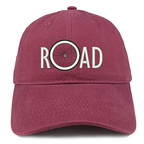 Trendy Apparel Shop Bicycle Road Embroidered Unstructured Cotton Dad Hat