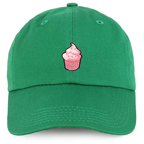 Trendy Apparel Shop Cupcake Patch Youth Small Fit Unstructured Cotton Baseball Cap