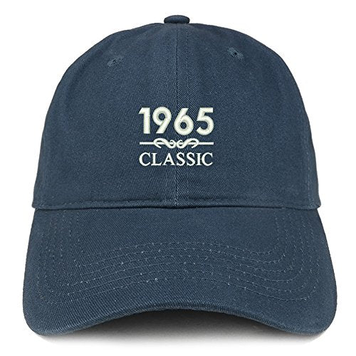 Trendy Apparel Shop Classic 1965 Embroidered Retro Soft Cotton Baseball Cap