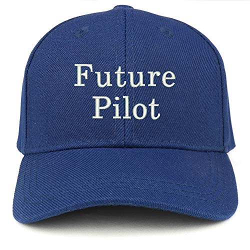 Trendy Apparel Shop Youth Future Pilot Adjustable Structured Baseball Cap