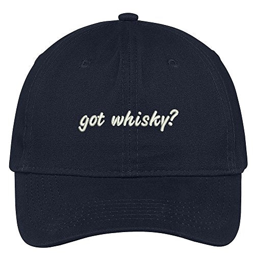 Trendy Apparel Shop Got Whisky? Embroidered Adjustable Cotton Cap
