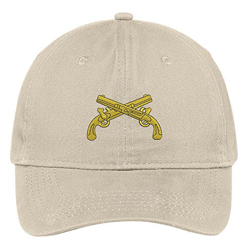 Trendy Apparel Shop Military Logo Embroidered Low Profile Soft Cotton Brushed Cap