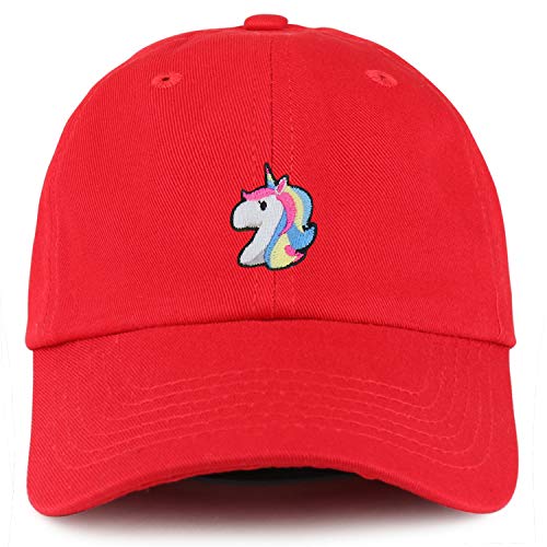 Trendy Apparel Shop Unicorn Patch Youth Small Fit Unstructured Cotton Baseball Cap