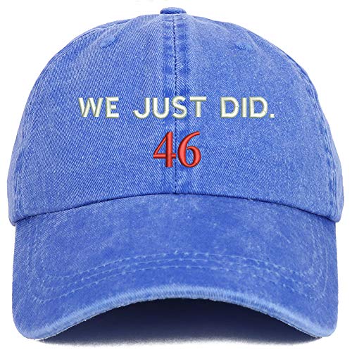 Trendy Apparel Shop We Just Did 46 President 2020 Celebration Washed Cotton Cap