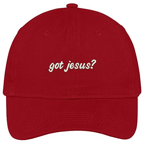 Trendy Apparel Shop Got Jesus? Embroidered Adjustable Cotton Cap