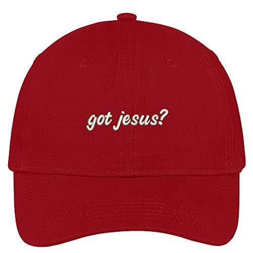 Trendy Apparel Shop Got Jesus? Embroidered Adjustable Cotton Cap