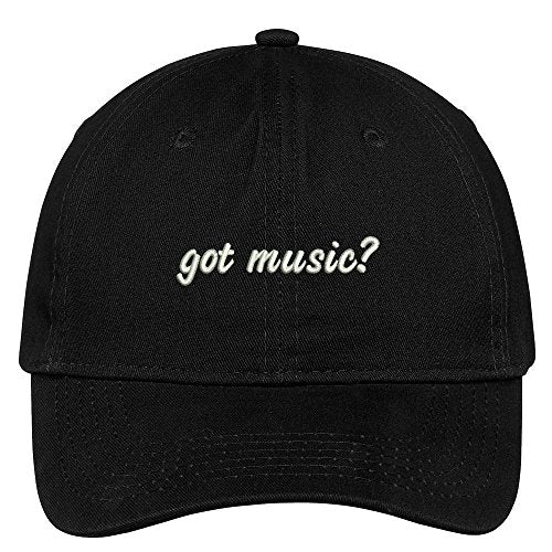 Trendy Apparel Shop Got Music? Embroidered Adjustable Cotton Cap