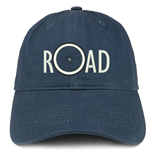 Trendy Apparel Shop Bicycle Road Embroidered Unstructured Cotton Dad Hat