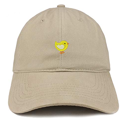 Trendy Apparel Shop Chick Embroidered Soft Crown 100% Brushed Cotton Cap