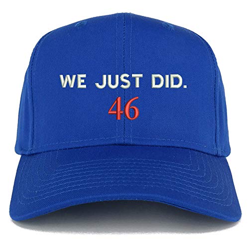 Trendy Apparel Shop We Just Did 46 President 2020 Celebration Plain Baseball Cap