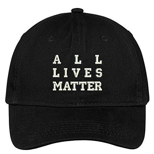 Trendy Apparel Shop Lives Matter Embroidered Brushed Cotton Dad Hat Cap