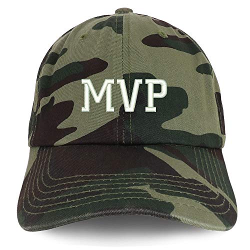 Trendy Apparel Shop MVP Embroidered Unstructured Cotton Dad Hat