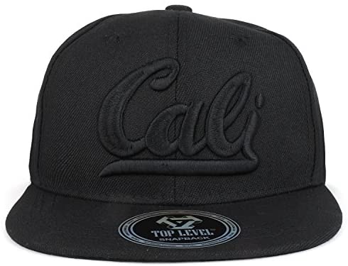 Trendy Apparel Shop Youth Kid's Cali 3D Embroidered Flat Bill Snapback Cap