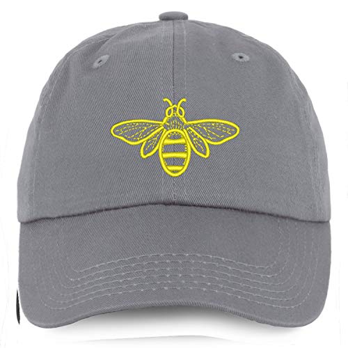 Trendy Apparel Shop Youth Bee Embroidered Unstructured Cotton Baseball Cap