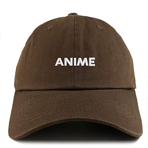 Trendy Apparel Shop Anime Solid Adjustable Unstructured Dad Hat