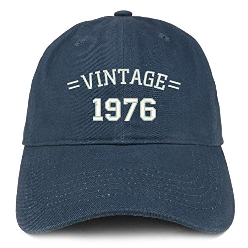 Trendy Apparel Shop Vintage 1976 45TH Birthday Baseball Cap