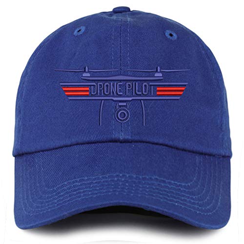 Trendy Apparel Shop Youth Drone Top Gun Pilot Unstructured Cotton Baseball Cap