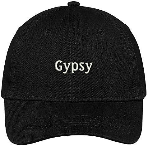 Trendy Apparel Shop Gypsy Embroidered Brushed Cotton Dad Hat Cap