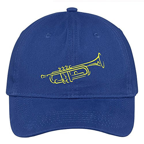 Trendy Apparel Shop Trumpet Embroidered Cotton Adjustable Ball Cap