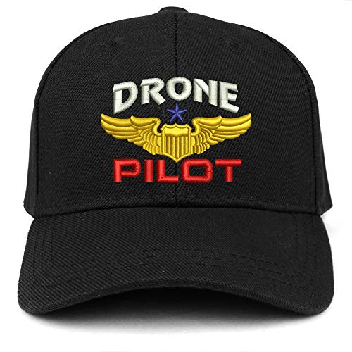 Trendy Apparel Shop Drone Operator Pilot Embroidered Youth Size Kids Structured Baseball Cap