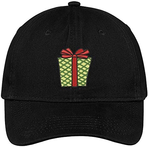 Trendy Apparel Shop Embroidered Christmas Themed Cotton Baseball Cap