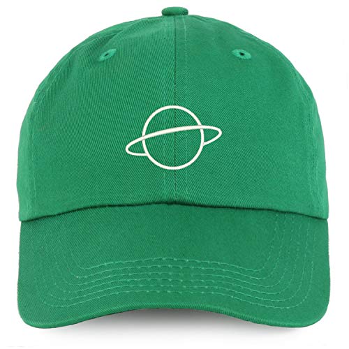 Trendy Apparel Shop Youth Planet Adjustable Unstructured Cotton Baseball Cap