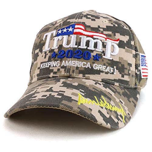 Trendy Apparel Shop Assorted Trump 2020 Slogan Design Embroidered Design Baseball Cap