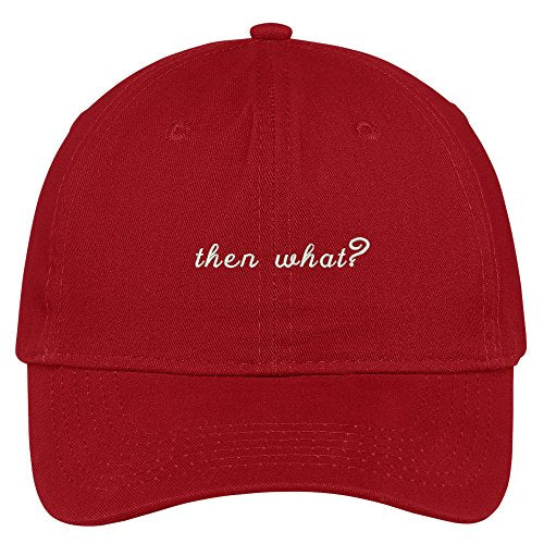 Trendy Apparel Shop Embroidered Brushed Cotton Adjustable Cap
