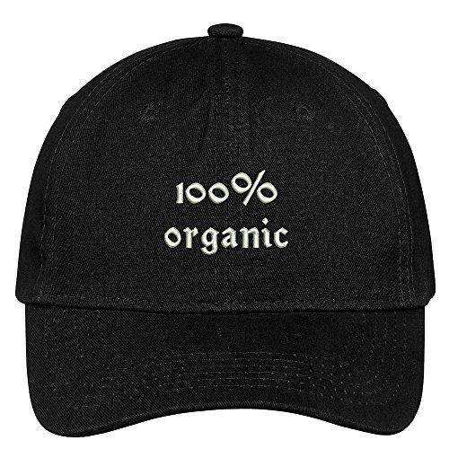 Trendy Apparel Shop 100% Organic Embroidered Cap Premium Cotton Dad Hat