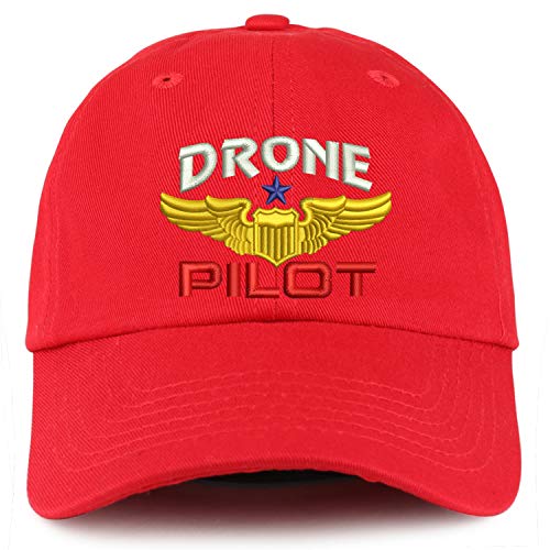 Trendy Apparel Shop Youth Drone Operator Pilot Unstructured Cotton Baseball Cap