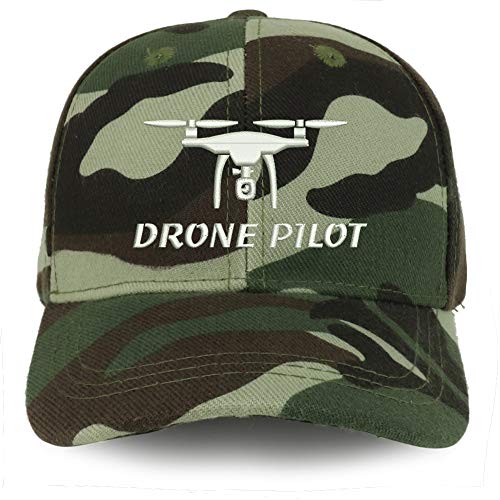 Trendy Apparel Shop Drone Pilot Embroidered Youth Size Kids Structured Baseball Cap