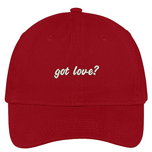 Trendy Apparel Shop Got Love? Embroidered Adjustable Cotton Cap