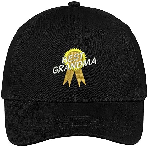 Trendy Apparel Shop Best Grandma Embroidered Cap Premium Cotton Dad Hat