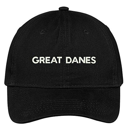 Trendy Apparel Shop Great Danes Dog Breed Embroidered Dad Hat Adjustable Cotton Baseball Cap