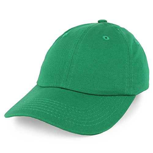 Trendy Apparel Shop Youth Small Fit Bio Washed Unstructured Cotton Baseball Cap