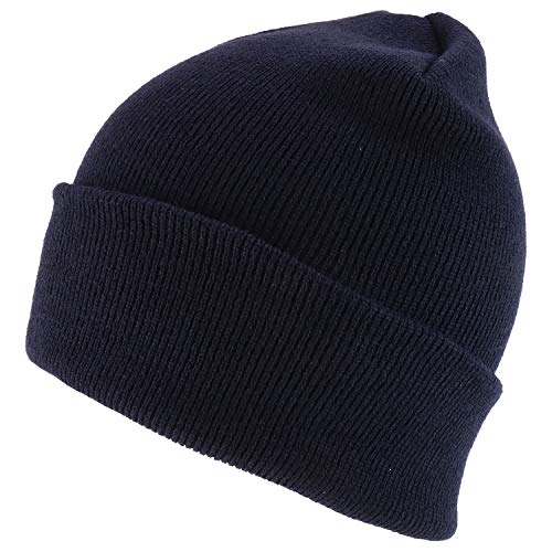 Trendy Apparel Shop Made in USA Winter Cuff Folded Long Beanie