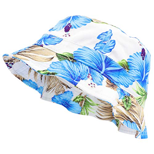 Trendy Apparel Shop Multi Color Floral Print Lightweight Bucket Hat