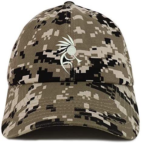 Trendy Apparel Shop Kokopelli Embroidered Soft Crown 100% Brushed Cotton Cap