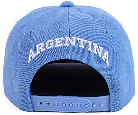 Trendy Apparel Shop Country Name 3D Embroidery Flag Print Flatbill Snapback Cap