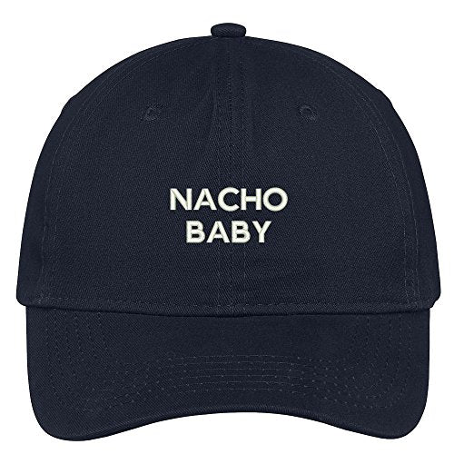 Trendy Apparel Shop Nacho Baby 100% Brushed Cotton Adjustable Baseball Cap
