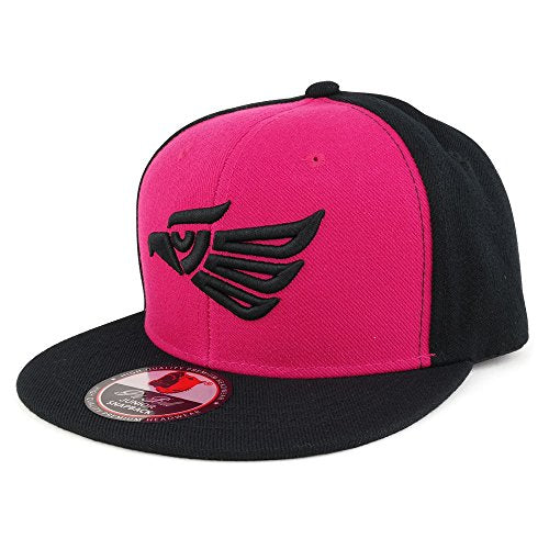 Trendy Apparel Shop Hecho En Mexico Kids 3D Eagle Embroidered Logo Flatbill Snapback Cap