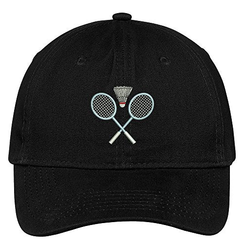 Trendy Apparel Shop Badminton Equipment Embroidered Soft Crown 100% Brushed Cotton Cap