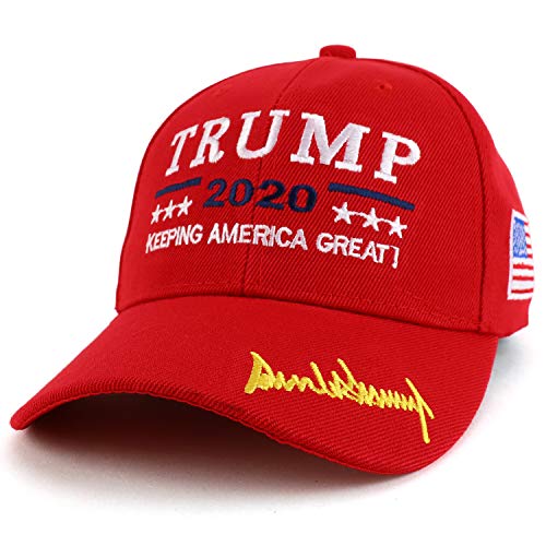 Trendy Apparel Shop Assorted Trump 2020 Keep America Great Embroidered Design Baseball Cap