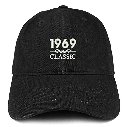 Trendy Apparel Shop Classic 1969 Embroidered Retro Soft Cotton Baseball Cap