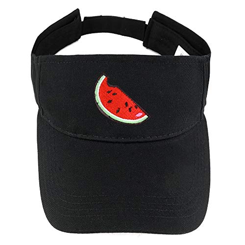 Trendy Apparel Shop Watermelon Patch Cotton Summer Visor Cap