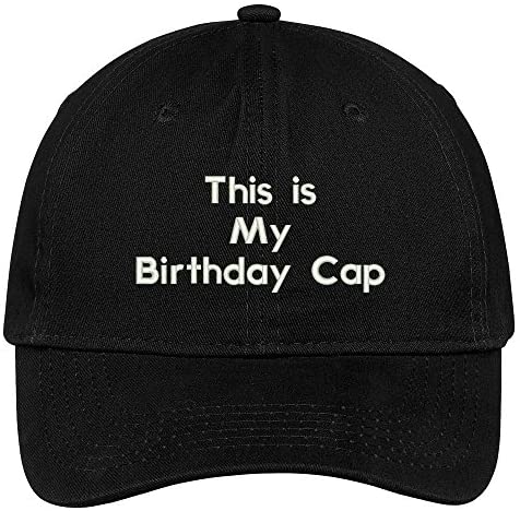 Trendy Apparel Shop This Is My Birthday Cap Embroidered Brushed 100% Cotton Baseball Cap