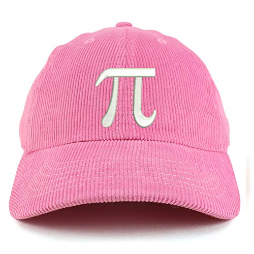 Trendy Apparel Shop Pi Day Symbol Cotton Corduroy Unstructured Baseball Cap